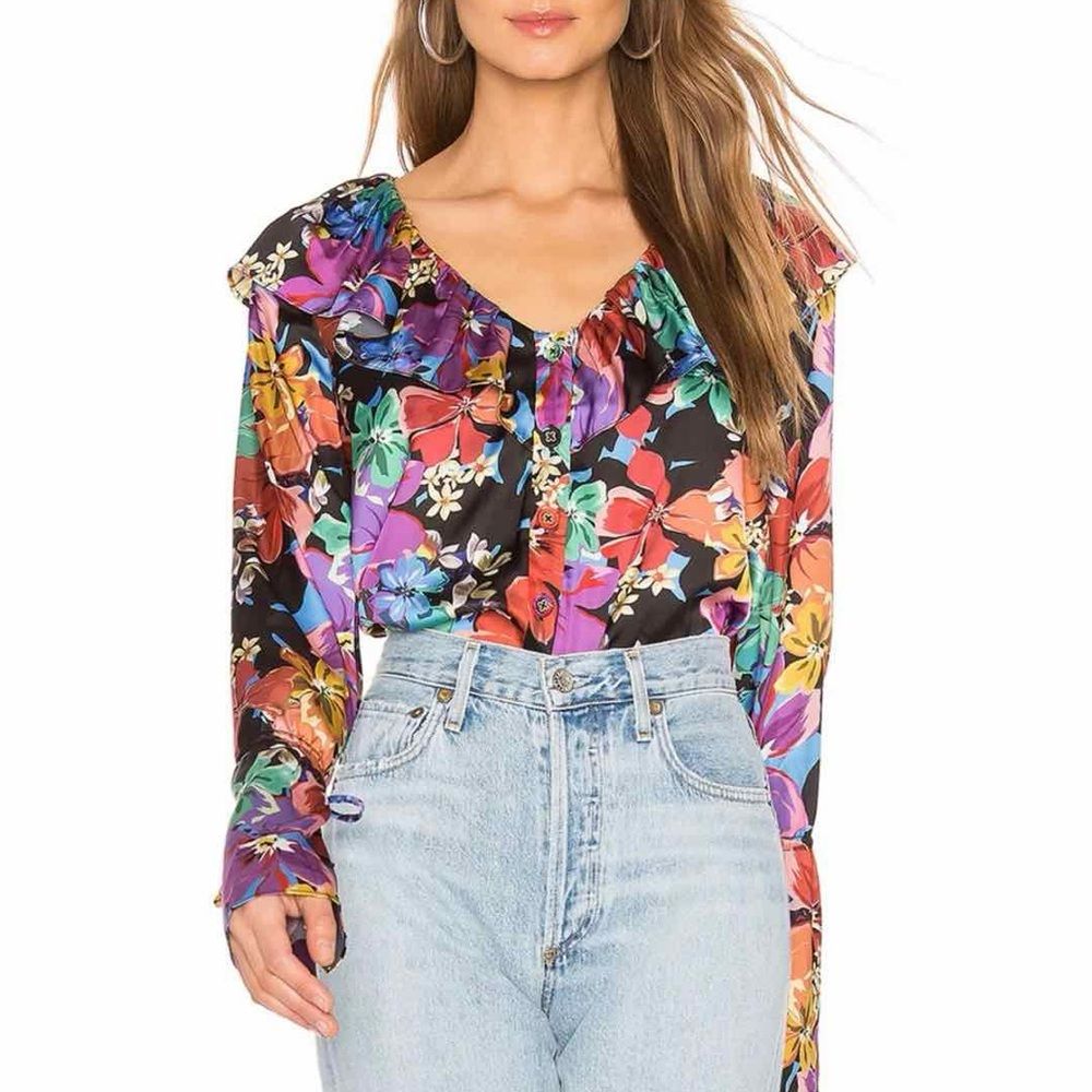 Revolve Tularosa Floral Catherine Blouse